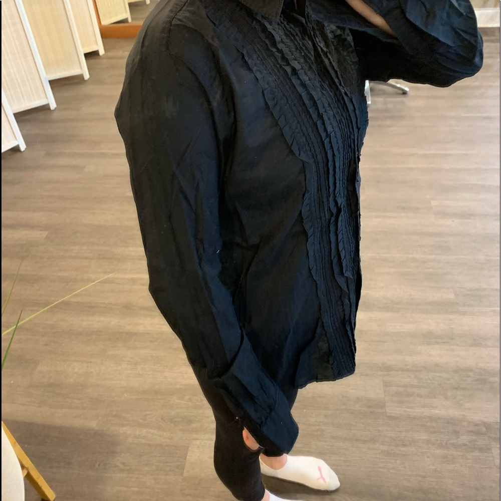 black button down - Picture 2 of 4